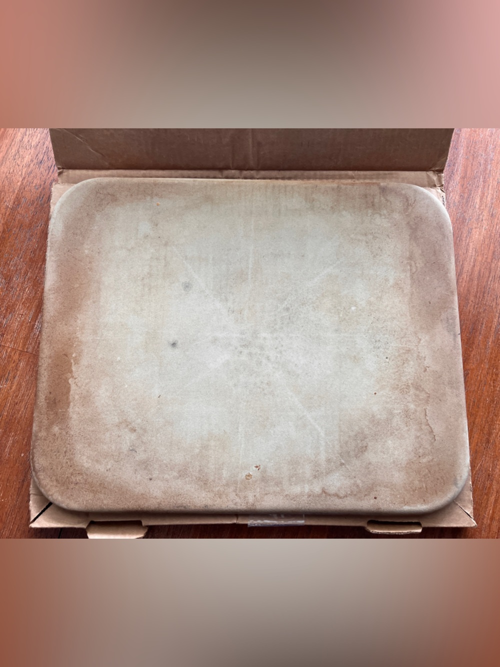 Pampered Chef 15" x 12” Rectangle Cookie Pizza Baking Stone Sheet Rectangular - Picture 2 of 2